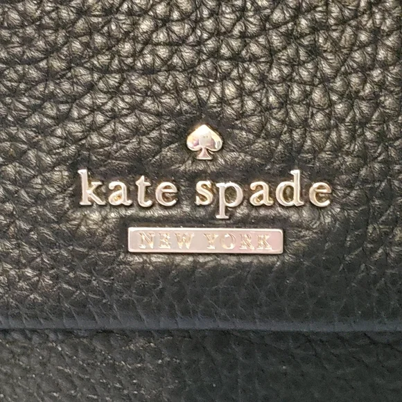 Kate Spade Holden bag! Really  nice condition. Black Leather Shoulder bag! - Picture 2 of 10